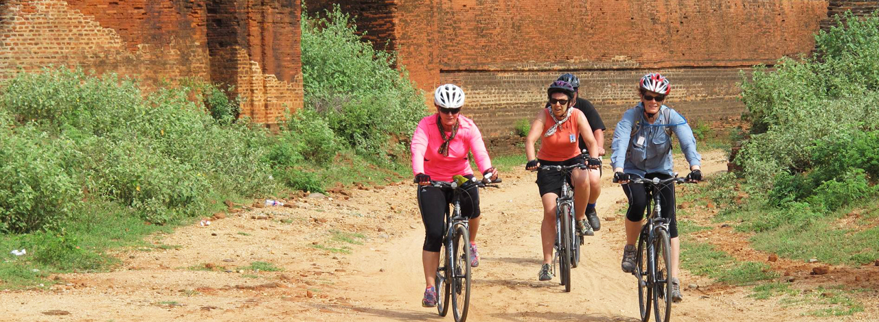 biking in shan state